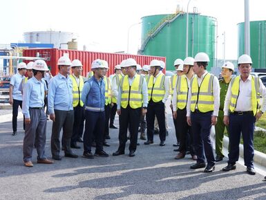 Lãnh đạo tỉnh Đồng Nai và Petrovietnam làm việc, kiểm tra công trường Dự án NMĐ Nhơn Trạch 3 và 4