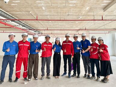 Tuổi trẻ PV Power tiếp sức nơi công trường dự án nhân dịp Tháng Thanh niên