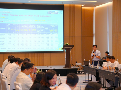 PV Power tổ chức sơ kết hoạt động SXKD 6 tháng đầu năm và kế hoạch nhiệm vụ trọng tâm 6 tháng cuối năm 2025