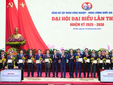 Phát triển Tập đoàn có tiềm lực mạnh, quản trị hiện đại, năng lực cạnh tranh cao, tiên phong trong chuyển dịch năng lượng và tăng trưởng xanh bền vững