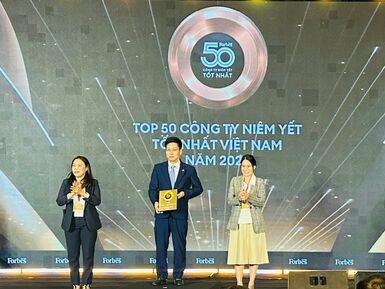 PV POWER ĐƯỢC FORBES VIỆT NAM VINH DANH TOP 50 CÔNG TY NIÊM YẾT TỐT NHẤT 2025