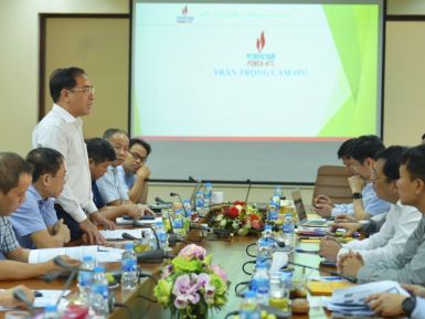 Đoàn công tác PV Power làm việc với các đơn vị tại Nhơn Trạch