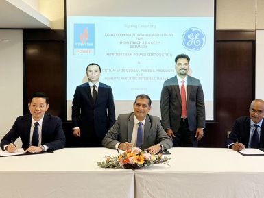 PV Power và GE ký hợp đồng LTMA cho dự án Nhà máy điện Nhơn Trạch 3&4