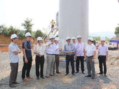 Nhà máy điện gió Hướng Linh 2 chính thức hòa vào lưới điện quốc gia