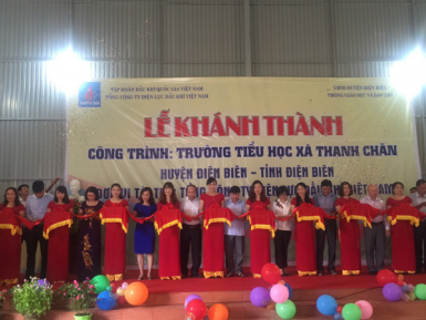 PV Power khánh thành và bàn giao công trình trường tiểu học  xã Thanh Chăn, huyện Điện Biên, tỉnh Điện Biên