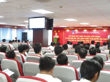 PV Power tổ chức Hội nghị học tập và Quán triệt NQ Hội nghị TW 5 khóa XII khu vực Cà Mau