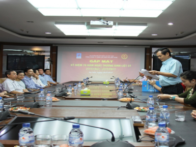 Tổng Công ty Điện lực Dầu khí Việt Nam gặp mặt các đồng chí cán bộ, nhân viên là con Thương binh, Liệt sỹ nhân dịp kỷ niệm 70 năm Ngày Thương binh, Liệt sĩ.