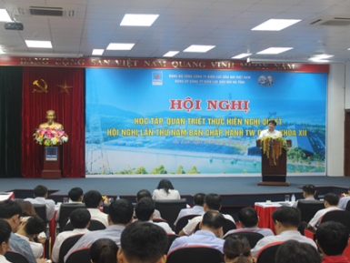 Đảng ủy  PV Power tổ chức Hội nghị học tập, quán triệt và triển khai Nghị quyết Hội nghị lần thứ 5 của BCH TW Đảng khóa XII tại Khu vực Hà Tĩnh và Nhơn Trạch.