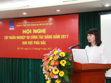 PV Power tổ chức Hội nghị tập huấn công tác Đảng và hoạt động về nguồn khu vực phía Bắc.