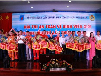 Hội thi An toàn vệ sinh viên giỏi ngành Dầu khí năm 2017 thành công tốt đẹp