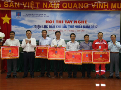 Khai mạc hội thi tay nghề Điện lực Dầu khí lần thứ I năm 2017