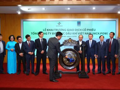 Cổ phiếu PV Power chính thức được giao dịch trên UPCoM