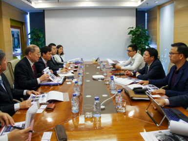 Lãnh đạo PV Power làm việc với Mitsubishi Hitachi Power Systems