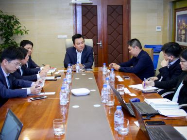 Lãnh đạo PV Power làm việc với Dragon Capital