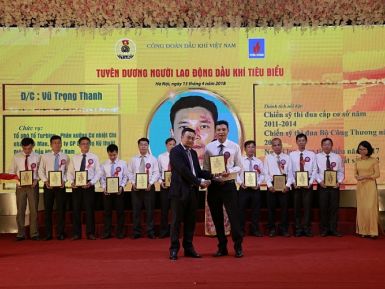 Công đoàn Dầu khí Việt Nam: Người lao động Dầu khí Bản lĩnh - Đoàn kết - Đổi mới - Hành động