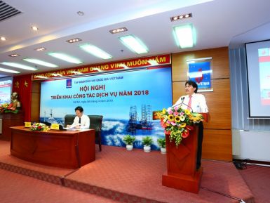 Tập đoàn Dầu khí Việt Nam tổ chức Hội nghị triển khai công tác dịch vụ năm 2018