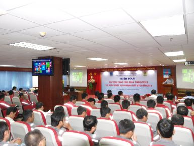 PV POWER TRIỂN KHAI HOẠT ĐỘNG  THÁNG CÔNG NHÂN, THÁNG AN TOÀN VỆ SINH LAO ĐỘNG  TẠI KHU VỰC PHÍA NAM