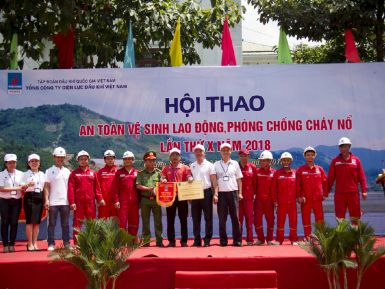 HỘI THAO ATVSLD-PCCN TỔNG CÔNG TY ĐIỆN LỰC DẦU KHÍ VIỆT NAM LẦN THỨ X NĂM 2018