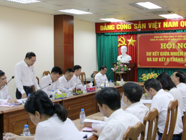 Đảng bộ PV Power NT2 tổ chức Hội nghị sơ kêt giữa nhiệm kỳ 2015 – 2020