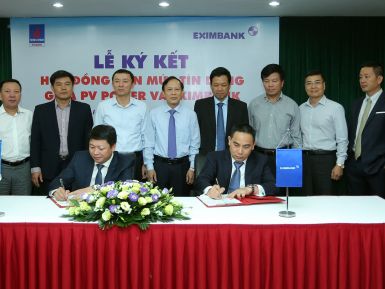 PV POWER KÝ KẾT HỢP ĐỒNG HẠN MỨC TÍN DỤNG VỚI EXIMBANK