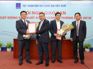 PVN BỔ NHIỆM TỔNG GIÁM ĐỐC PV POWER LÀM PHÓ TỔNG GIÁM ĐỐC TẬP ĐOÀN