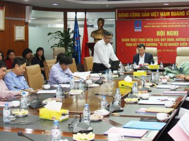 HỘI NGHỊ QUÁN TRIỆT THỰC HIỆN CÁC QUY ĐỊNH, HƯỚNG DẪN MỚI CỦA ĐẢNG