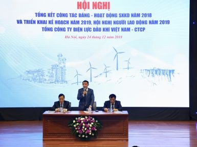 PV POWER PHẤN ĐẤU TỔNG SẢN LƯỢNG ĐIỆN ĐẠT 21,6 TỶ KWH TRONG NĂM 2019