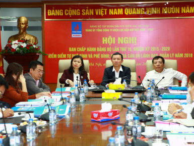 PV POWER TỔ CHỨC HỘI NGHỊ BAN CHẤP HÀNH ĐẢNG BỘ LẦN THỨ 16