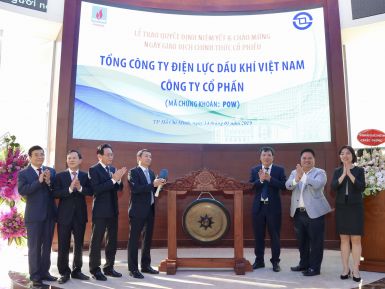 CỔ PHIẾU POW CHÍNH THỨC CHÀO SÀN HOSE