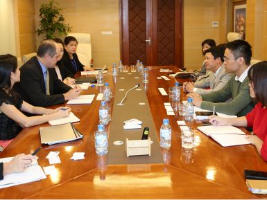 PV POWER LÀM VIỆC VỚI ĐẠI DIỆN NGÂN HÀNG SOCIÉTÉ GÉNÉRALE