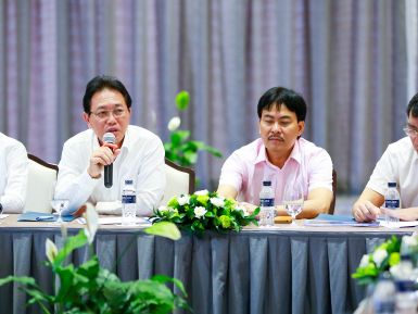 PV POWER TỔ CHỨC HỘI THẢO VỀ DỰ ÁN THUỶ ĐIỆN LUANG PRABANG