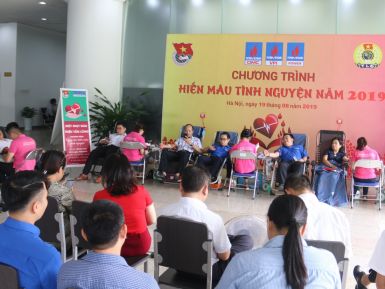 Tuổi trẻ 3 đơn vị Dầu khí tổ chức chương trình hiến máu tình nguyện 2019