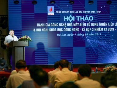 PV Power tổ chức hội thảo "Đánh giá công nghệ nhà máy điện sử dụng nhiên liệu LNG".