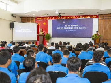 Bế mạc Hội thi tay nghề Điện lực Dầu khí lần thứ II năm 2019