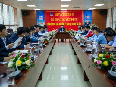 Tổng giám đốc PV Power làm việc tại Nhà máy Nhiệt điện Vũng Áng 1