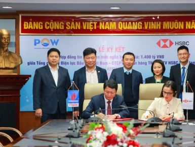 PV Power and HSBC signed a credit contract worth VND 1,400 billion