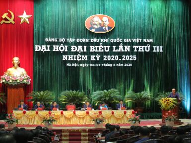 Đảng bộ Tập đoàn Dầu khí Quốc gia Việt Nam đã hoàn thành tốt các chỉ tiêu đề ra