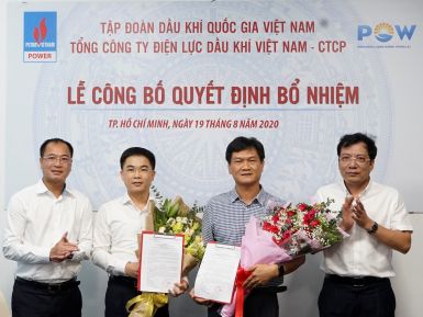 BAN QUẢN LÝ DỰ ÁN ĐIỆN TRAO QUYẾT ĐỊNH BỔ NHIỆM PHÓ GIÁM ĐỐC