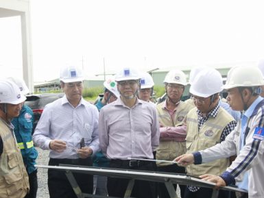 Tổng giám đốc PVN làm việc với Ban QLDA ĐLDK Sông Hậu 1, Long Phú 1