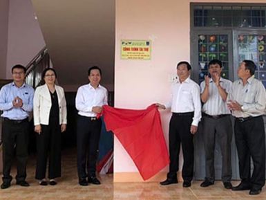 PV POWER KHÁNH THÀNH BÀN GIAO TRƯỜNG MẦM NON HOA ĐÀO, XÃ CƯ BAO, THỊ XÃ BUÔN HỒ, TỈNH ĐẮK LẮK NĂM 2020