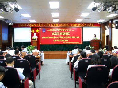 Đảng uỷ PV Power tổ chức thành công Hội nghị tập huấn công tác Đảng năm 2020 khu vực phía Nam
