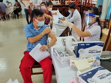 100% người lao động NT2 hoàn thành tiêm mũi 1 vắc xin phòng dịch Covid-19