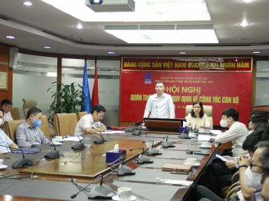 Đảng ủy PV Power tổ chức hội nghị quán triệt một số quy định về công tác cán bộ