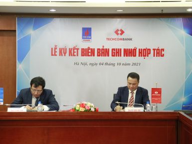 PV Power ký kết biên bản ghi nhớ hợp tác với Techcombank