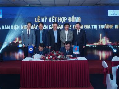 PV Power tổ chức Lễ ký kết Hợp đồng mua bán điện Nhà máy điện Cà Mau 1 và 2