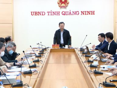 UBND tỉnh Quảng Ninh đánh giá tiến độ triển khai dự án LNG Quảng Ninh