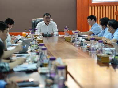 Tổng giám đốc PV Power làm việc với PV Power Ca Mau