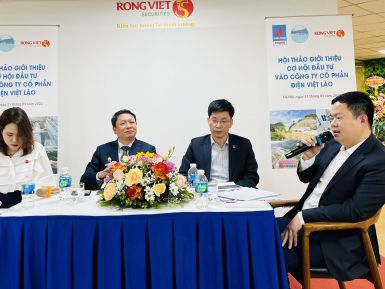 Hội thảo Cơ hội đầu tư vào Công ty Cổ phần Điện Việt Lào