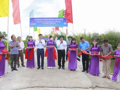 Khánh thành 3 cây cầu tại Cà Mau do Petrovietnam tài trợ
