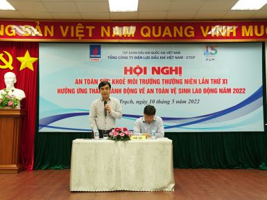 PV Power tổ chức Hội nghị An toàn sức khoẻ môi trường thường niên lần thứ XI
